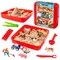 Original Stationery Fun at the Farm Sensory Bin Kit, Animal Farm Sensory Toy Kit with 2lbs Sand, Farm Animal Toys with Tractor and Farmer, No Mess Fun
